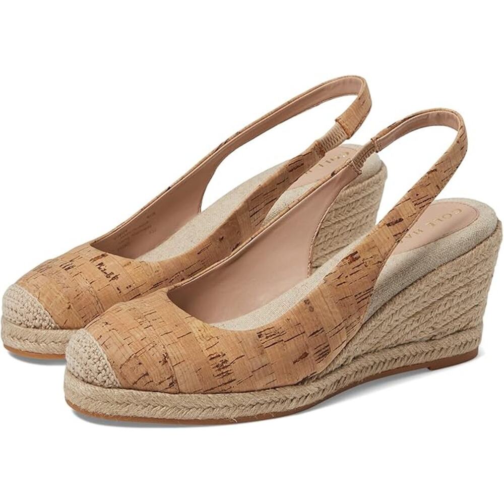 Cole Haan Tan Cork Wedge Heels 6.5
New used condition